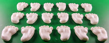 18 x Edible 3D 30mm Baby Feet icing toppers, cake cupcakes decorations T041