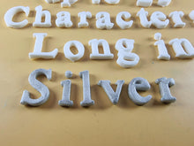 25 x Edible 3D Personalized Times New Roman Font, icing toppers, cake cupcakes decorations T083
