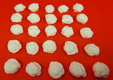 30 x Edible 3D 1.2mm high detail rose roses flowers icing toppers, cake cupcakes decorations T004