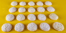 20 x Edible 3D 20mm roses rose flowers icing toppers, cake cupcakes decorations T009