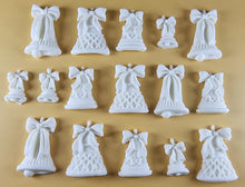 15 x Edible 3D 35mm Christmas Jingle Bells, icing toppers, cake cupcakes decorations T092
