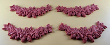 4 x Edible 3D 110mm Garlands, Christmas icing toppers, cake cupcakes decorations T097