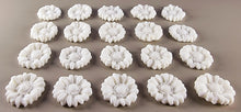 20 x Edible 3D 20mm flower flowers icing toppers, cake cupcakes decorations T020