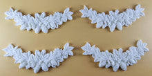 4 x Edible 3D 110mm Garlands, Christmas icing toppers, cake cupcakes decorations T097