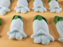 18 x Edible 3D 55mm Bluebell flowers icing toppers, cake cupcakes T119