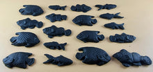 18 x Edible 3D 40mm Fish Set, icing toppers, cake cupcakes decorations T073