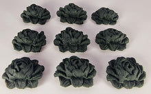 9 x Edible 3D 40mm Large Roses Rose flowers icing toppers, cake cupcakes decorations T005