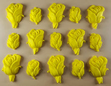 15 x Edible 3D 30mm Rose Bud Set, icing toppers, cake cupcakes decorations T074