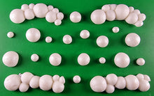 20 x Edible 3D Bubbles Pearls icing toppers, cake cupcakes decorations T043