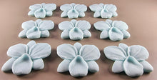 9 x Edible 3D 48mm Orchid, Orchids, flowers, flower, icing toppers, cake cupcakes decorations T038