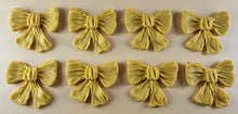 8 x Edible 3D 40mm Large Bows icing toppers, cake cupcakes T120