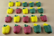 20 x Edible 3D 18mm Mixed Vegetables icing toppers, cake cupcakes decorations T100