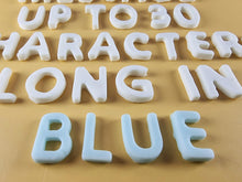 Up to 30 Edible 3D 20mm Personalized Letters, Text, icing toppers, cake cupcakes decorations T085
