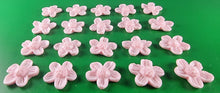 20 x Edible 3D 22mm flower flowers icing toppers, cake cupcakes decorations T026