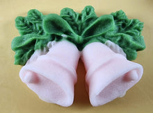 9 x Edible 3D 40mm Jingle Bells icing toppers, cake cupcakes decorations T103