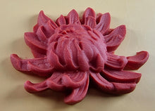 10 x Edible 3D 50mm Chrysanthemum Flower Set icing toppers, cake cupcakes T111