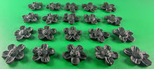 20 x Edible 3D 22mm flower flowers icing toppers, cake cupcakes decorations T026