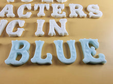 20 x Edible 3D 25mm Personalized Letters, Text, icing toppers, cake cupcakes decorations T084