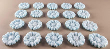 20 x Edible 3D 20mm flower flowers icing toppers, cake cupcakes decorations T020