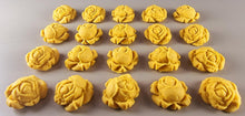 20 x Edible 3D 23mm high detail roses rose flowers icing toppers, cake cupcakes decorations T018