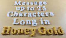 25 x Edible 3D Personalized Times New Roman Font, icing toppers, cake cupcakes decorations T083
