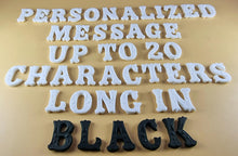 20 x Edible 3D 25mm Personalized Letters, Text, icing toppers, cake cupcakes decorations T084