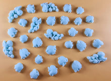 30 x Edible 3D 10mm Snowdrop Flowers, icing toppers, cake cupcakes decorations T066