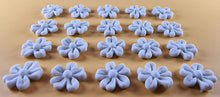 20 x Edible 3D 22mm flower flowers icing toppers, cake cupcakes decorations T031