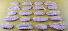 20 x Edible 3D 50mm Feather Set, icing toppers, cake cupcakes decorations T075