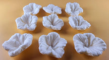 9 x Edible 3D 38mm Hibiscus flower flowers, icing toppers, cake cupcakes decorations T035