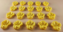 20 x Edible 3D 20mm flower flowers icing toppers, cake cupcakes decorations T023