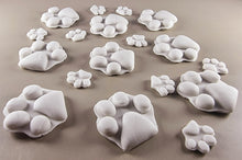 18 x Edible 3D 40mm Dog Paws, icing toppers, cake cupcakes decorations T036