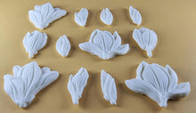 12 x Edible 3D 50mm Tulip Lilly flowers Set, icing toppers, cake cupcakes decorations T076