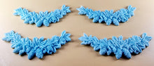 4 x Edible 3D 110mm Garlands, Christmas icing toppers, cake cupcakes decorations T097