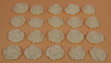 20 x Edible 3D 24mm medium roses flowers icing toppers, cake cupcakes decorations T002