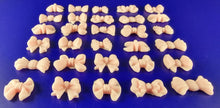 30 x Edible 3D small bows bow icing toppers, cake cupcakes decorations T012