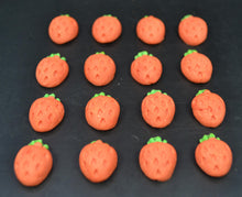 16 x Edible 3D medium strawberries strawberry fruit vegetables icing toppers, cake cupcakes decorations