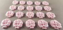20 x Edible 3D 20mm flower flowers icing toppers, cake cupcakes decorations T028