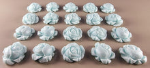 20 x Edible 3D 23mm high detail roses rose flowers icing toppers, cake cupcakes decorations T018