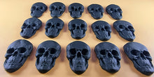 15 x Edible 3D 42mm Skulls, Skull icing toppers, cake cupcakes decorations T040