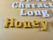 25 x Edible 3D Personalized Cumbria Font Text, icing toppers, cake cupcakes decorations T082