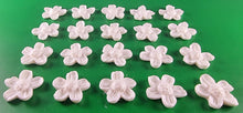 20 x Edible 3D 22mm flower flowers icing toppers, cake cupcakes decorations T026
