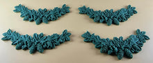 4 x Edible 3D 110mm Garlands, Christmas icing toppers, cake cupcakes decorations T097