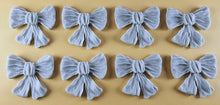 8 x Edible 3D 40mm Large Bows icing toppers, cake cupcakes T120