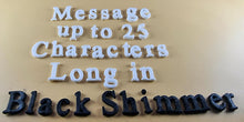 25 x Edible 3D Personalized Times New Roman Font, icing toppers, cake cupcakes decorations T083
