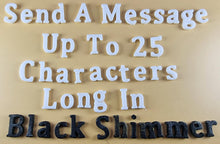 25 x Edible 3D Personalized Cumbria Font Text, icing toppers, cake cupcakes decorations T082
