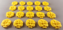 20 x Edible 3D 20mm flower flowers icing toppers, cake cupcakes decorations T028