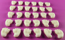 30 x Edible 3D 15mm Baby Feet icing toppers, cake cupcakes decorations T042