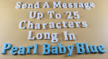 25 x Edible 3D Personalized Cumbria Font Text, icing toppers, cake cupcakes decorations T082