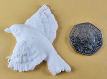 9 x Edible 3D 60mm Large Birds set icing toppers, cake cupcakes decorations T110